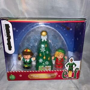 Fisher-Price Little People Collector Elf Holiday Set